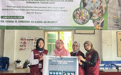 Peningkatan Kesehatan Masyarakat dan Lingkungan Melalui Edukasi PHBS dan Pemeriksaan Bakteri pada Tangan dan Air Sumur