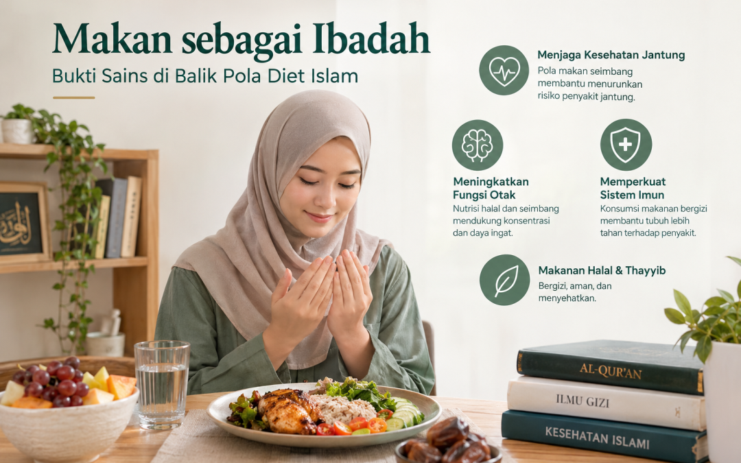 Makan sebagai Ibadah: Bukti Sains di Balik Pola Diet Islam