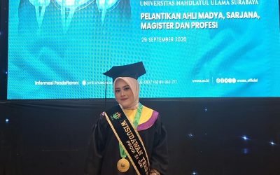 Dari Pilihan Orang Tua Menuju Prestasi: Kisah Wisudawan S1 Gizi UNUSA dengan IPK 3,92