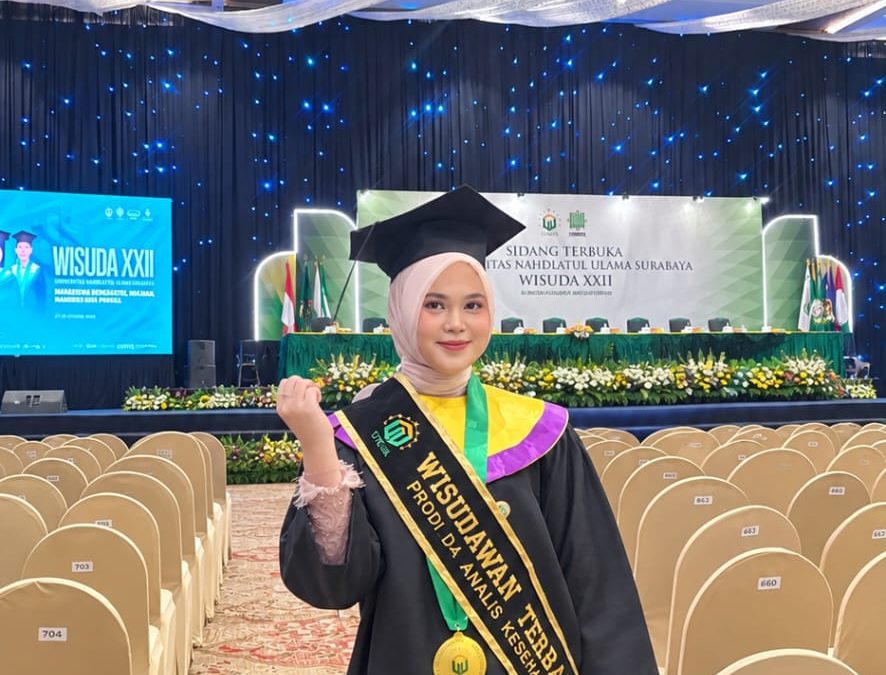Dari Pelosok Lampung Jadi Wisudawan Terbaik UNUSA, Ngiluhtara Buktikan Mimpi Bisa Jadi Nyata